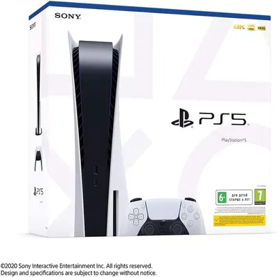 Sony PS5 PlayStation 5 (US Plug) Blu-ray Edition Console 3005718 White  CFI-1115A/CFI-1015A/CFI-1215A - US