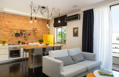 Кухня гостиная в хрущевке, дизайн фото | Houzz Россия