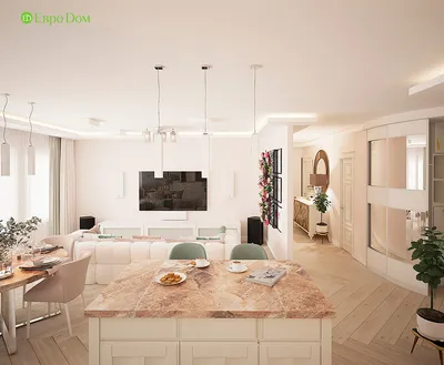 Дизайн квартиры в светлых тонах: как сделать интерьер современным,  элегантным и уютным