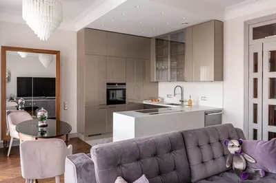 Дизайн кухни-гостиной в современном стиле: 12 проектов | SKDESIGN
