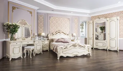 Спальня Мона Лиза крем в г. Пенза от производителя по цене 172674 руб. –  купить недорого в интернет-магазине Эра