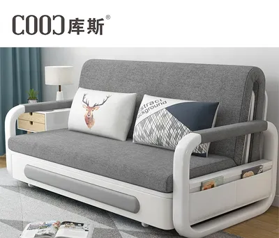 Модный тканевый диван-кровать, складной современный диван-спальник, диван-кровать,  диван-спальный диван, двойная кровать, мебель для гостиной, простой дизайн  | AliExpress