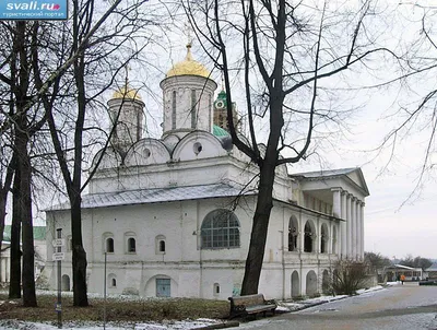 Спасо-Преображенский монастырь. Ярославль с высоты птичьего полёта. Фото