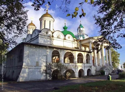 Ярославль Спасо-Преображенский монастырь Собор Преображения Господня  Роспись Фотография