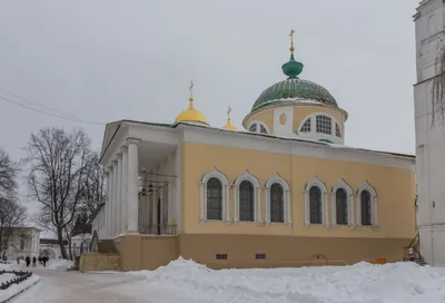 Спасо-Преображенский монастырь. Звонница с церковью Печерской иконы Божией  Матери, Ярославль (Ярославль, город), фотография. архитектурные детали