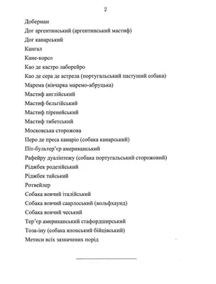 Кабмин утвердил список потенциально опасных пород собак - МЕТА