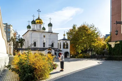 Москва Сретенский монастырь Собор Сретения Иконы Божией Матери Владимирская  Фотография