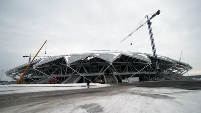 стадион «Самара арена» редакционное фотография. изображение насчитывающей  амара - 233787977