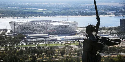 Стадион «Волгоград-Арена» в Волгограде