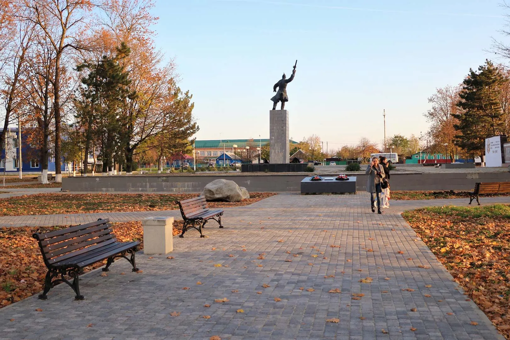 В станице Архангельской на Кубани открыли новый парк | Национальные проекты России В станице Архангельской на Кубани открыли новый парк | Национальные проекты России