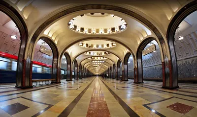 Mayakovskaya Metro Station (Станция метро Маяковская) | Flickr