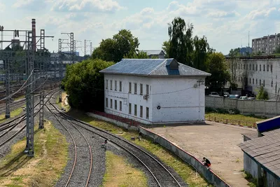 Станция Мытищи. Вид с первой платформы в нечётном направлении —  Railwayz.info