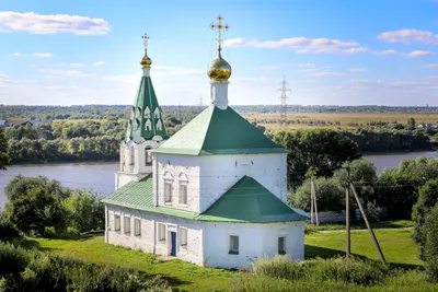 Городище Старая Рязань (с воздуха) - Retro photos