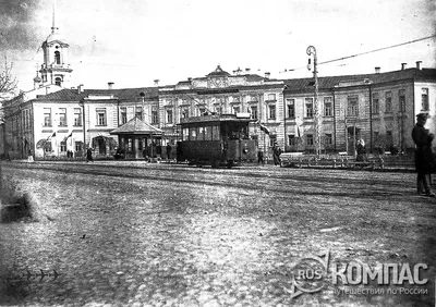 Тверь — Старые фотографии (1917 — 1991 гг.) — Фото — Городской  электротранспорт