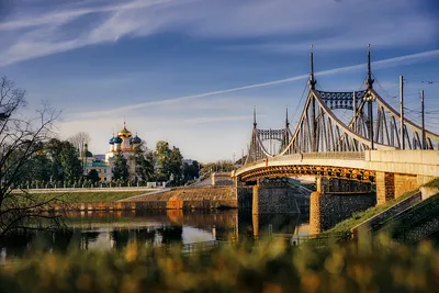 Старый Волжский мост - достопримечательности Твери и области. Туризм на  Welcometver.ru