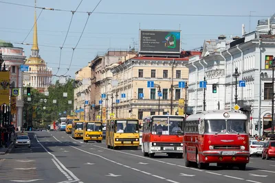 Парад ретро-транспорта в Санкт-Петербурге. Фотогалерея