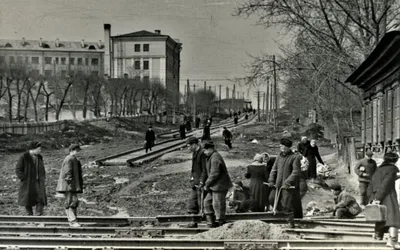 Хабаровск — Старые фотографии — Фото — Городской электротранспорт