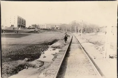 Открытка Набережная реки Амур. Хабаровск, 1965 год, номер 3985. Проект \" Старые открытки\"