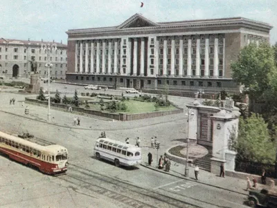 Курск — Исторические фотографии — Фото — Городской электротранспорт