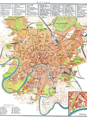 Карта-ретро города Москва, состояние на 1903 г. в картонном тубусе с  подвесом - купить книгу с доставкой в интернет-магазине «Читай-город».