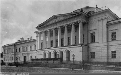 Самое большое здание дореволюционной Москвы, старые фотографии | Дм. Линдер  Нетривиальная история | Дзен