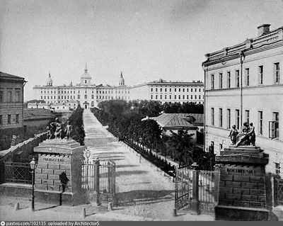 Самое большое здание дореволюционной Москвы, старые фотографии | Дм. Линдер  Нетривиальная история | Дзен