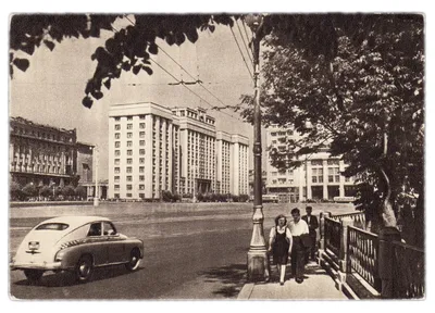 Старые фотографии №34. Москва 1950-х годов. — DRIVE2