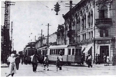 Симферополь, Двухосный прицепной Steinfurt № 64; Симферополь — Исторические  фотографии — Фото — Городской электротранспорт