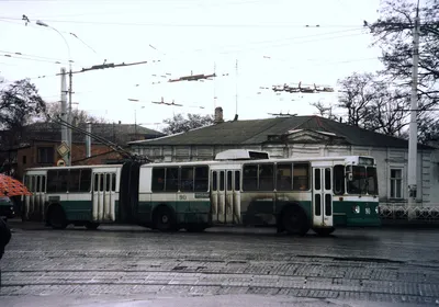 Таганрог — ДТП и происшествия; Таганрог — Старые фотографии — Фото —  Городской электротранспорт