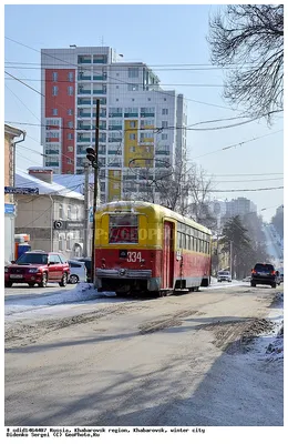 Хабаровск — Старые фотографии — Фото — Городской электротранспорт