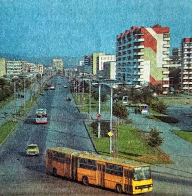 Нальчик, ЗиУ-682В № 001; Нальчик — Старые фотографии — Фото — Городской  электротранспорт