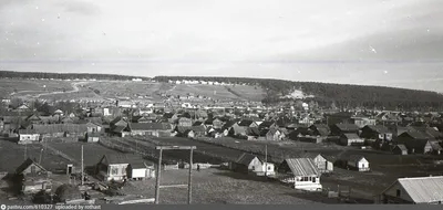 Ставрополь (на Волге). Панорама города - Retro photos