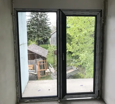 Пластиковая стеклянная балконная дверь с фрамугой с импостом 750x2700 ПО -  купить недорого в Москве, фото, отзывы, цена от 13300 руб.