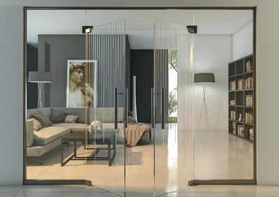 Стеклянные двери: 40 вдохновляющих идей | myDecor
