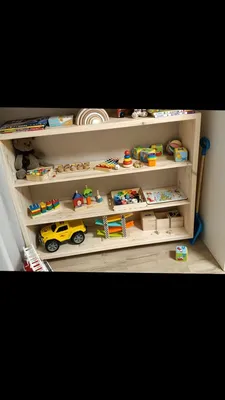 wood_artist | Стеллаж для хранения игрушек своими руками. / DIY shelving  unit for toys. Полное видео по ссылке: https://youtu.be/T2OKKhizi5o | Дзен