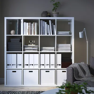 KALLAX стеллаж белый 42x147 см | IKEA Latvija