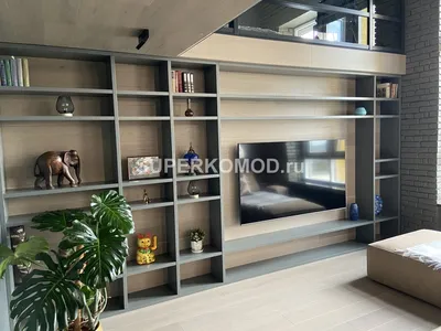 Стеллаж в гостиной: лучшие идеи и решения | myDecor