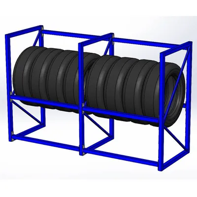 Купить стеллажи для шин МСТ в Минске по приятной цене