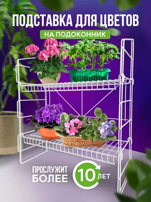 Стеллаж для цветов и растений из металла и ЛДСП (ID#1874440789), цена:  2999.65 ₴, купить на Prom.ua