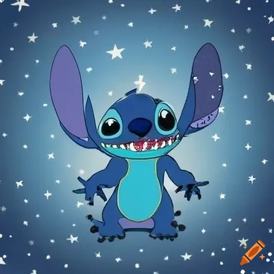 How to Draw Stitch from Lilo and Stitch - Really Easy Drawing Tutorial