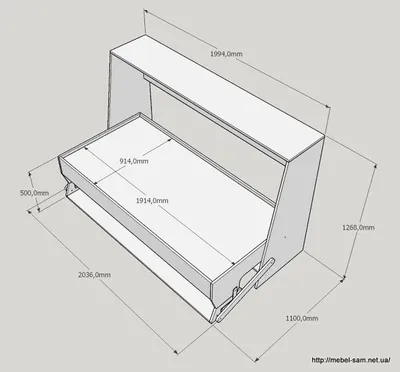 Стол кровать трансформер | ДакоМебель