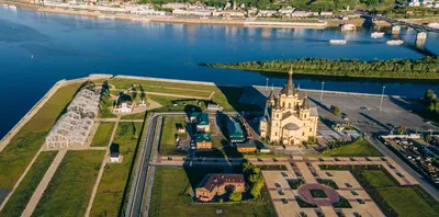 Нижегородская Стрелка - главная остановка нового прогулочного маршрута |  Новости партнеров на РБК+ Нижний Новгород