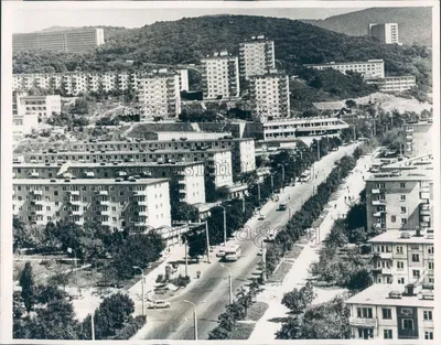 Brick houses walking street Vladivostok ... | Stock Video | Pond5