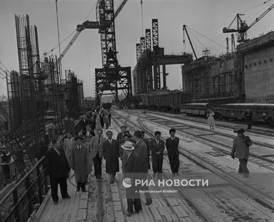 1959 год. Государственная комиссия приняла в промышленную эксплуатацию  Волжскую ГЭС им. В.И. Ленина в Куйбышевской области (ныне – Жигулевская ГЭС,  до августа 1958 года носила наименование Куйбышевская ГЭС) | АО «Системный  оператор