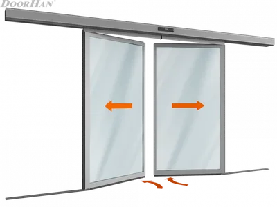 Створка двойной двери 2200x600мм ВхШ