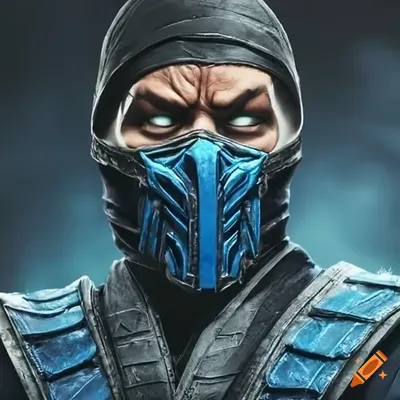 Mortal Kombat - Sub-Zero Comic Poster Print (22 x 34) - Walmart.com