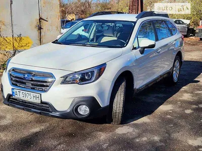 Фото Subaru 2003-06 Outback 2.5i белая авто