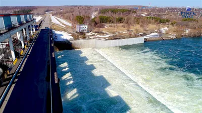 Сурское водохранилище с высоты птичьего полета. — Мгновения жизни —  фотогалерея Александра Солдатова