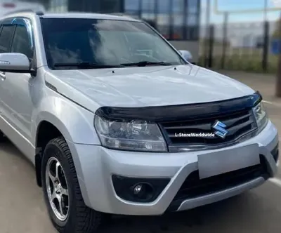 GVN 10 Защита заднего бампера двойная 76-53 мм на 3 двери Технотек для Suzuki  Grand Vitara 2005-2007