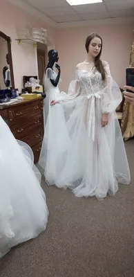 Купить свадебное платье К56821 (La Sposa, цвета: белый) - Свадебный салон  Катрин